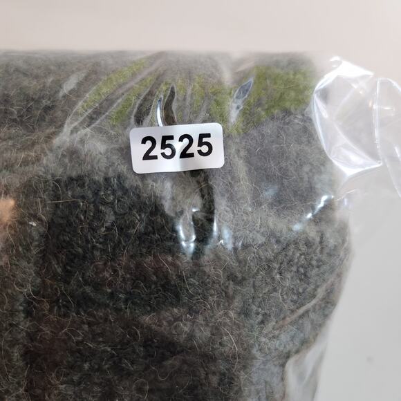 Theory Green Pullover Soft Scruffy Sweater Women's Medium Merino Wool Camel Hair - Picture 10 of 10